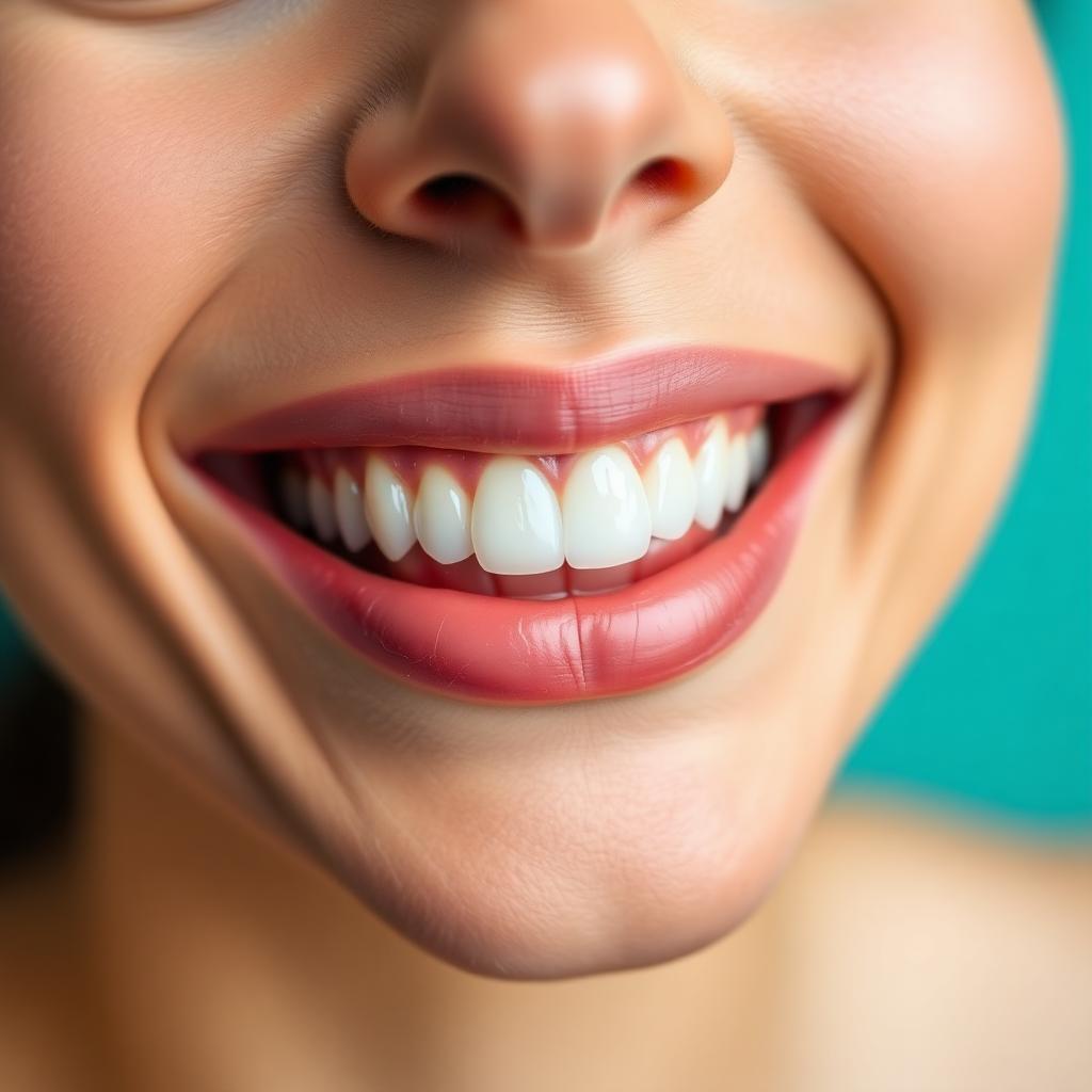 Beautiful natural smile after smile designing at Wow Dental Studio